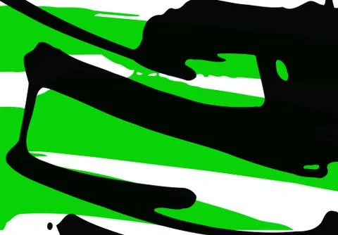 Cool vector bright poster with abstract colorful elements. Stock Illustration