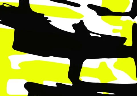 Cool vector bright poster with abstract colorful elements. Stock Illustration