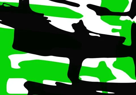 Cool vector bright poster with abstract colorful elements. Illustrazione stock