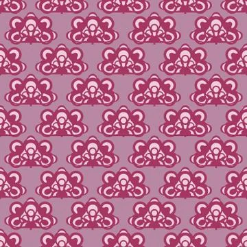 Cool violet checked vector pattern illustration Stockillustratie