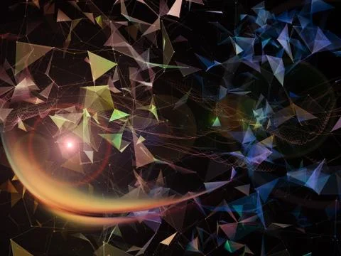 Cool Virtual World Stockillustratie