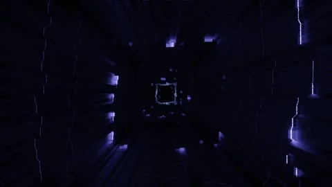 A cool visual concert in 3d illustration motion design dj loop vj loop Vídeos de archivo 160539183