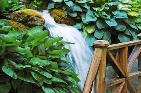 Cool waterfall Stock Photos