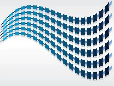 Cool waves Stock Illustration