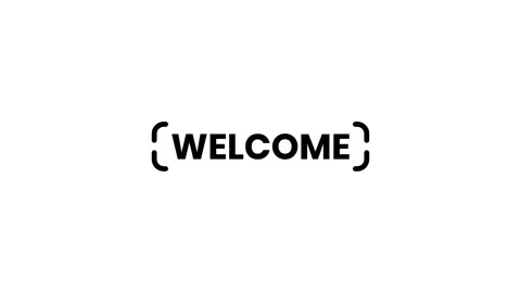 Cool welcome text animation perfect for an opening animation Stock-Footage 342703774