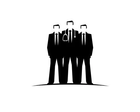 CoolDoctorsLeaderhip Stock Illustration