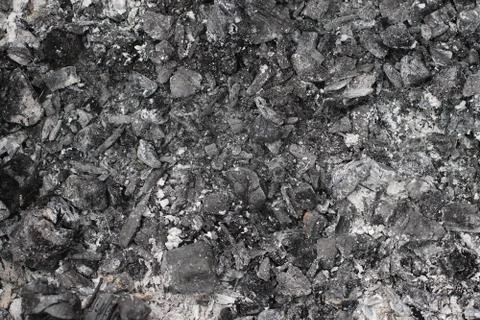 The Cooled Ashes of an Extinct Fire 写真素材