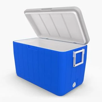 Blue store cooler box