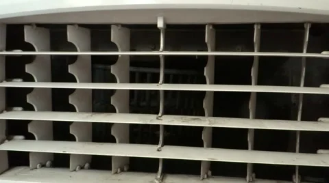Cooler fan is rotating in a room Stock-Footage 40706556