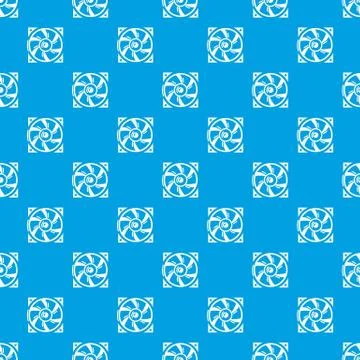 Cooler pattern seamless blue 스톡 일러스트