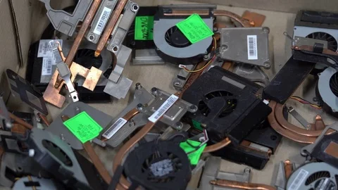 Coolers for laptops Stock-Footage 70551596