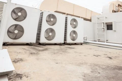 Cooling air conditioning Stock Photos