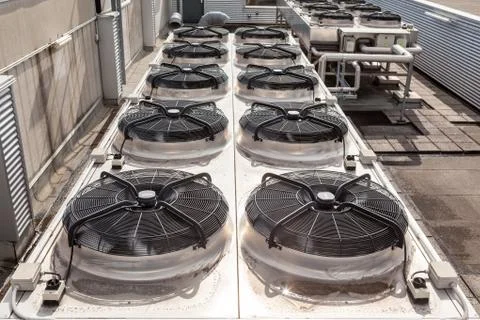 Cooling air conditioning Stock Photos
