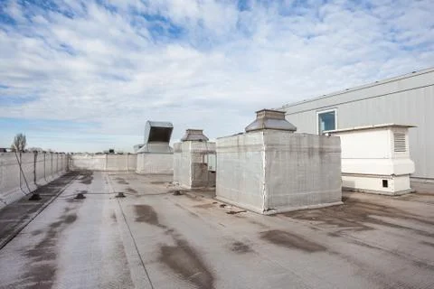 Cooling air conditioning Foto stock