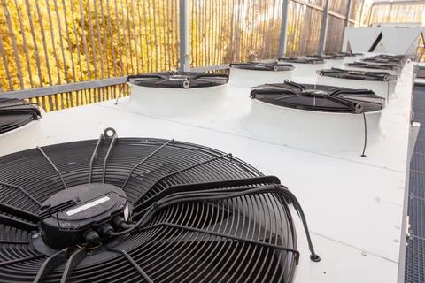 Cooling air conditioning Stock Photos