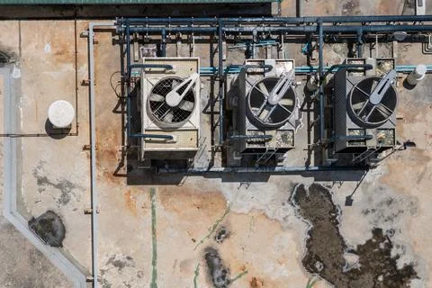 Cooling air conditioning Stock Photos