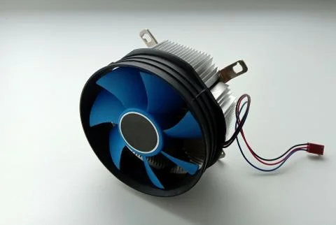Cooling cooler for a personal computer on a white background 写真素材