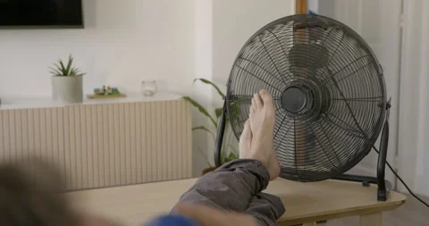 Cooling Down in a Heatwave: Stock Footage 336139060