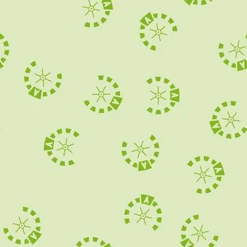Cooling energy efficient glyph vector seamless pattern 스톡 일러스트