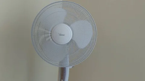 Cooling fan oscillates Stock Footage