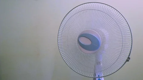 Cooling Fan at work Stock Footage 76573598