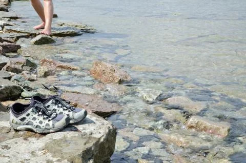 Cooling feets Stock Photos