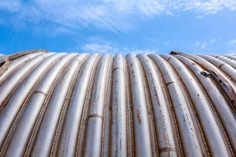 Cooling or heating system around cistern, reservoir Stock Photos