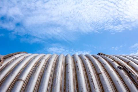 Cooling or heating system around cistern, reservoir Stock Photos