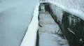 Cooling sewage water flowing HD Footage