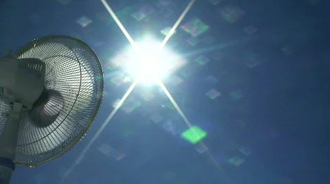 Cooling the sun 4 Vídeo Stock 565434