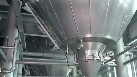 Cooling system in the interior of a modern factory. Vidéo 120529832