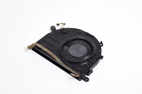 Cooling system for laptop or notebook, CPU cooler for laptop Stock Photos