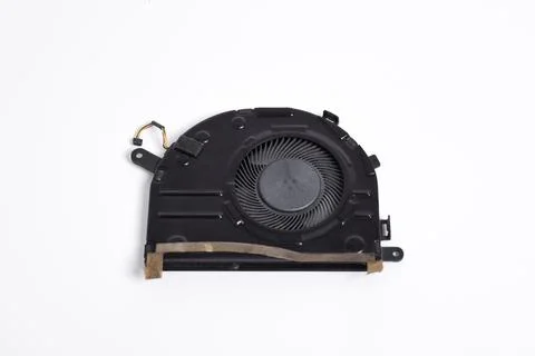 Cooling system for laptop or notebook, CPU cooler for laptop Stock Photos