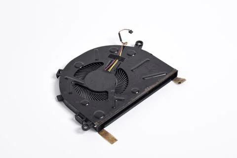 Cooling system for laptop or notebook, CPU cooler for laptop Stock Photos