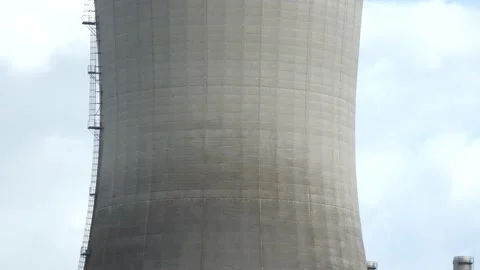 Cooling tower close up Stock Footage 164660757