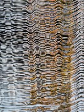Cooling tower fin 写真素材