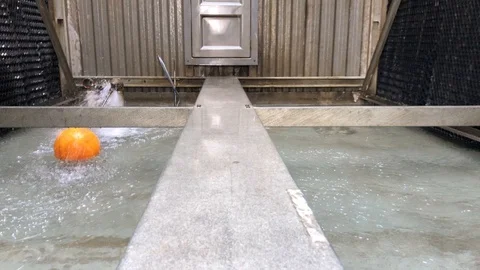 Cooling tower float valve water leve Stock Footage 87056816