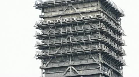 Cooling tower Stock Footage 20612870