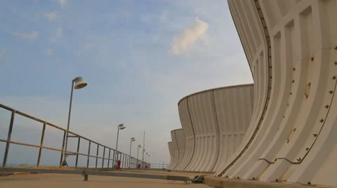 Cooling tower Stock Footage 66779607