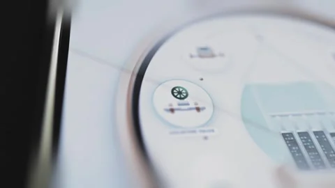 Cooling tower icon beside server controls Stock Footage 344854905