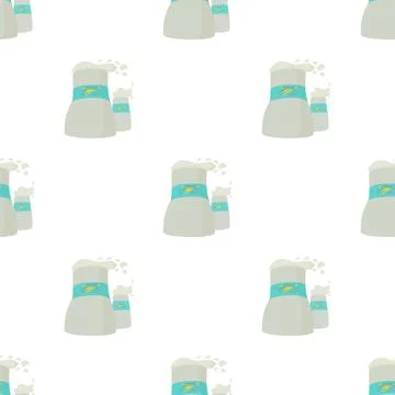 Cooling tower pattern seamless vector 스톡 일러스트