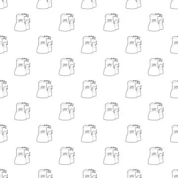 Cooling tower pattern vector seamless 스톡 일러스트