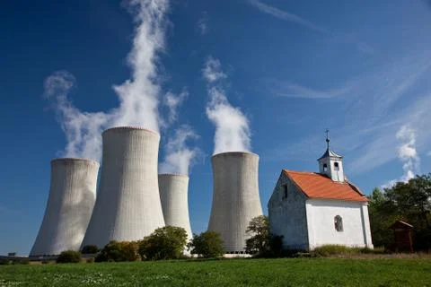 Cooling tower Stock Photos
