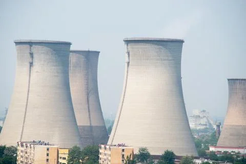 Cooling tower Stock Photos