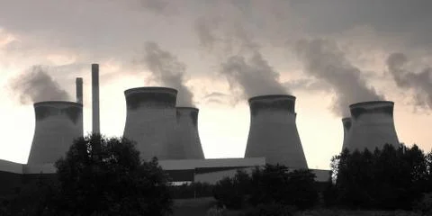 Cooling Towers Foto stock