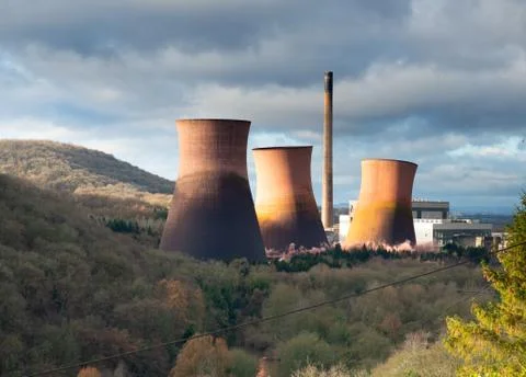 Cooling Towers Stock Photos