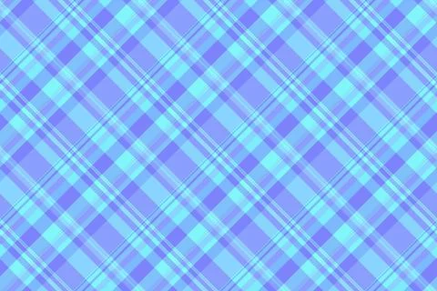 Cooltoned plaid pattern in blue and lavender, a versatile backdrop for design Stock Illustration