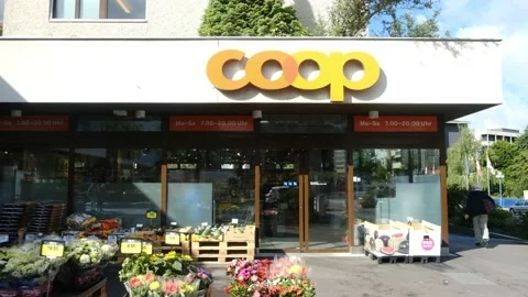 Coop Storefront Stock Footage 200925170