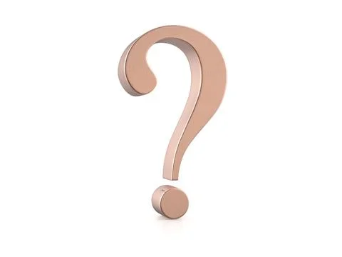 Cooper question symbol Stock Illustration