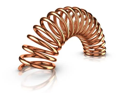 Cooper spring Stock Illustration